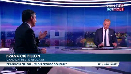 François Fillon : "Vous n'imaginez pas à quel point mon épouse souffre"