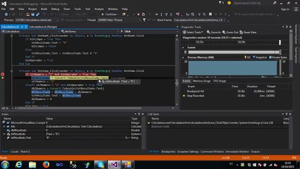 Visual Basic .net - Calculadora - Parte Final