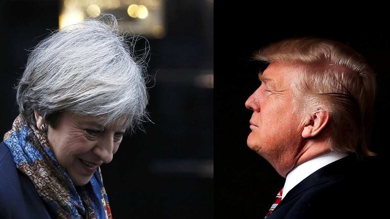 May als erste bei Trump