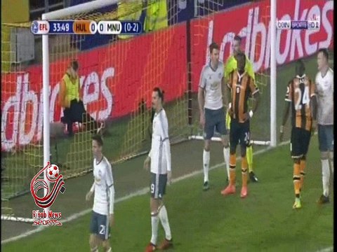 اهداف مباراة ( هال سيتي 2-1 مانشستر يونايتد ) كأس رابطة المحترفين الإنجليزية