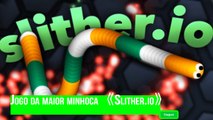 Jogo da maior minhoca《Slither.io》