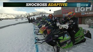 X-Games - SnowMobile SnoCross adaptive - 6ème médaille d'or pour Mike Schultz