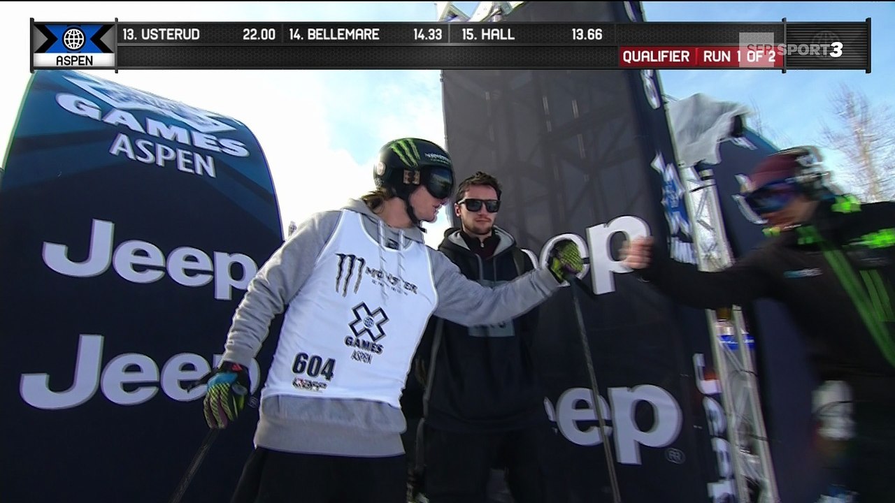 X-Games - Qualification Ski Slopestyle - James Woods impressionne