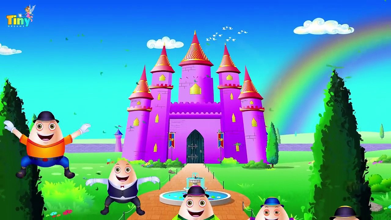 Five Little Humpty Dumpty | Nursery Rhymes For Kids |Tiny Dream Kids