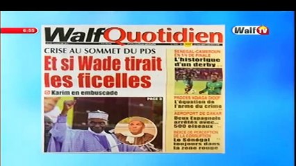 Revue de presse Walftv du 26 janvier 2017
