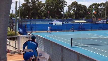 ITF - Traralgon (Juniors) 2017 - Corentin Moutet sans entraineur a remporté le tournoi de Traralgon