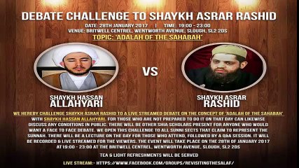 Historical Debate Night Saturday 28th January 2017