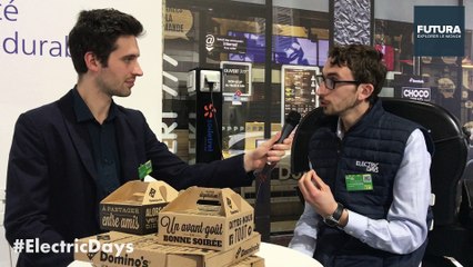 Découvrez le scooter électrique pour livrer les pizzas