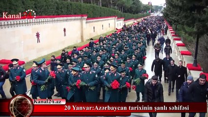 20 Yanvar Azərbaycan tarixinin şanlı səhifəsi