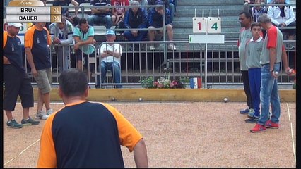 3ème Supranational à Pétanque de Carmaux : Quart Brun VS Bauer