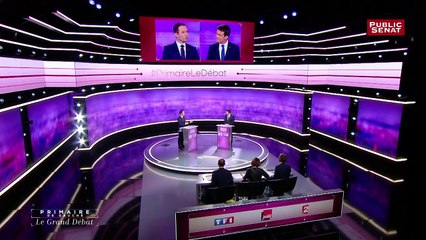 Piques et désaccords entre Benoît Hamon et Manuel Valls