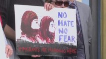 تظاهرات مخالفان سیاست های ضد مهاجرتی ترامپ در آمریکا