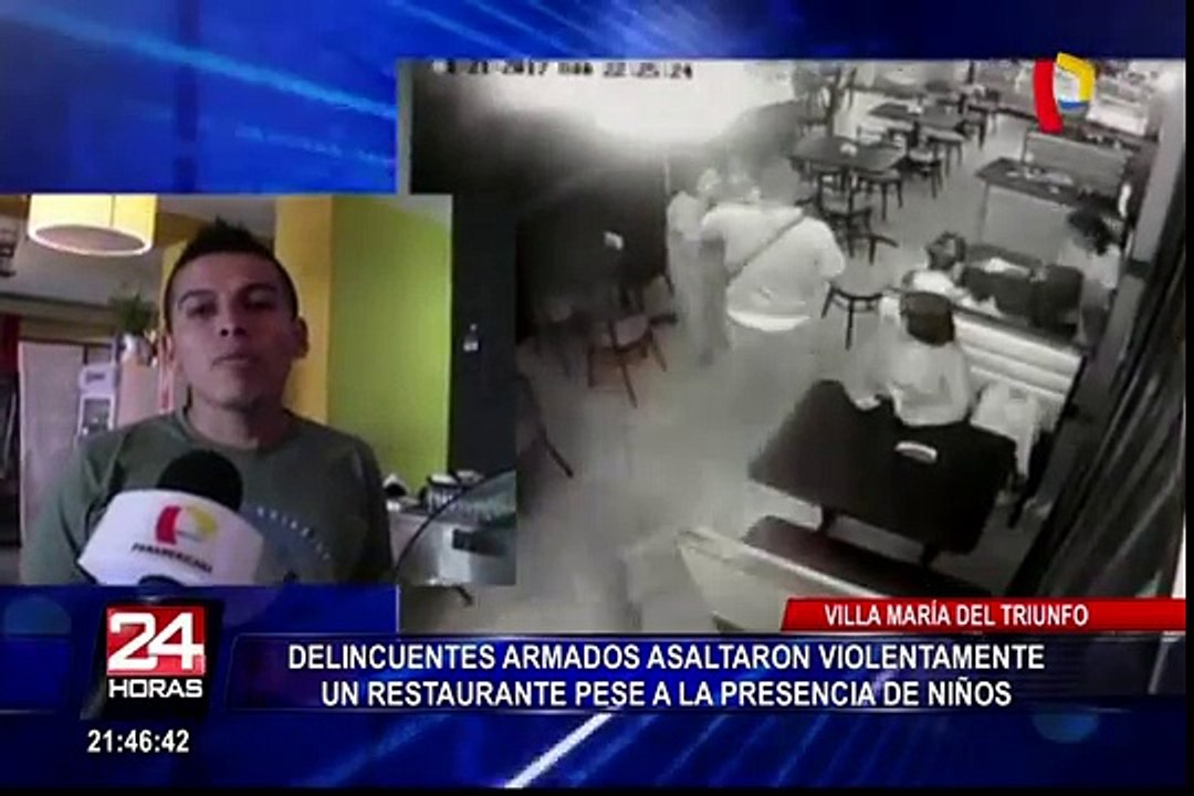 Villa María del Triunfo: asaltan restaurante por tercera vez