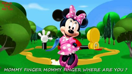 Finger Family Nursery Rhymes Mickey Mouse Club House Goofy Donald Duck Family Finger Rhymes!