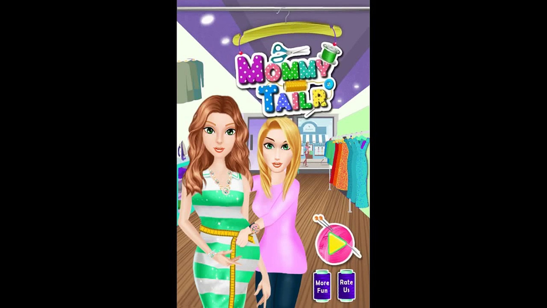 Best Mobile Kids Games - Mommy Tailor And Design - Woofie Games