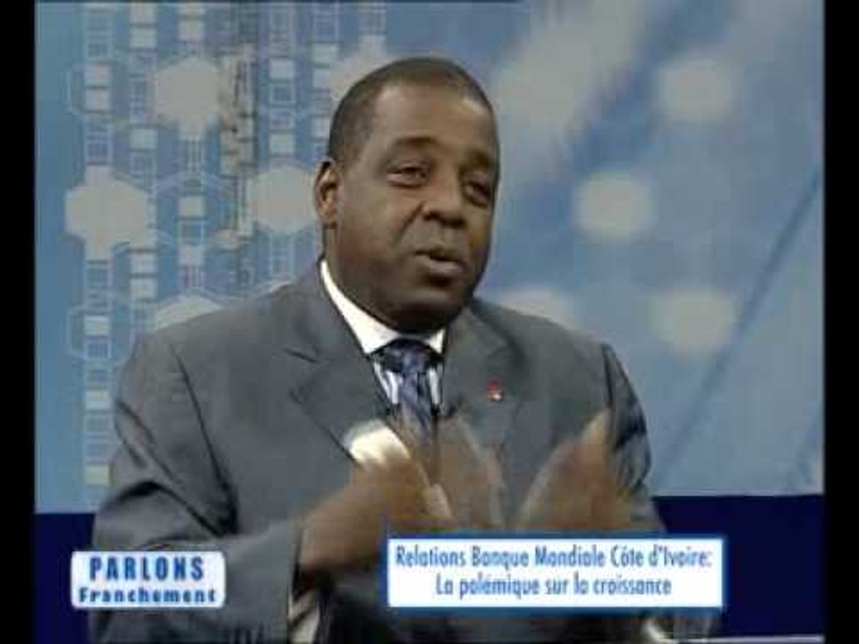 "Parlons Franchement" reçoit Madani Tall,directeur de la Banque Mondiale en CIV