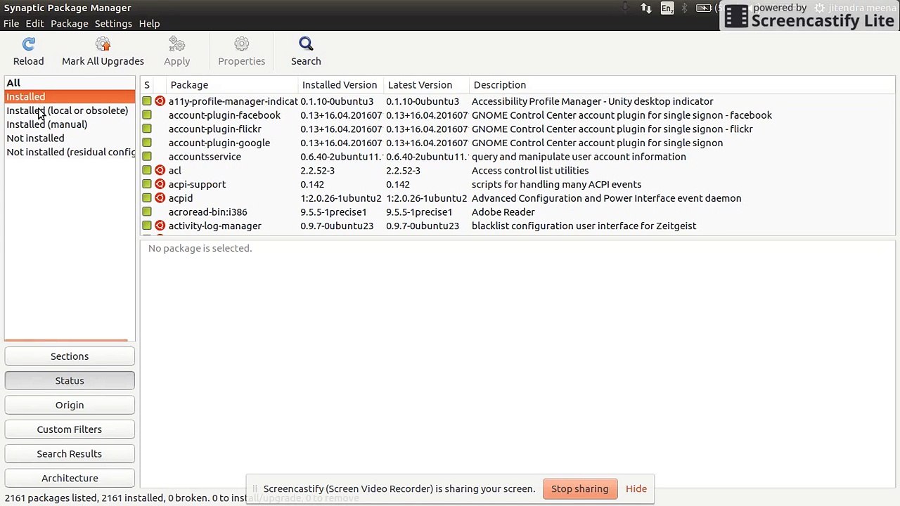 How We Rmove Broken Softwere in UBUNTU