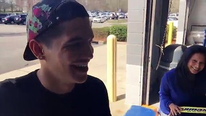 SHE DESTROYED HER NEW CAR!!