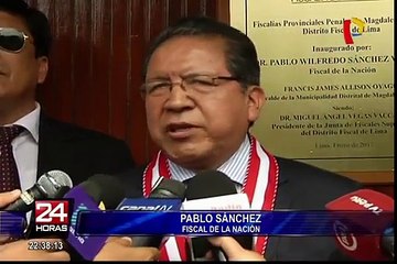 Fiscal de la Nación niega que exista blindaje a ex presidentes en relación a caso Odebrecht