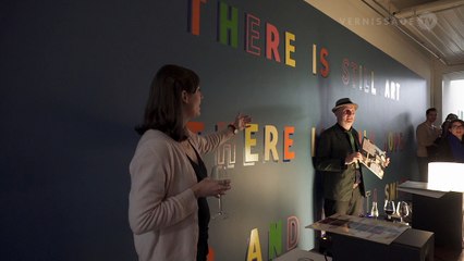 Bob and Roberta Smith Performance: Letter to Michael Gove