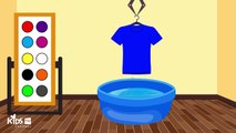 Learn Colors | T-shirt Colors for Children to learn | Kids Children Learning Video