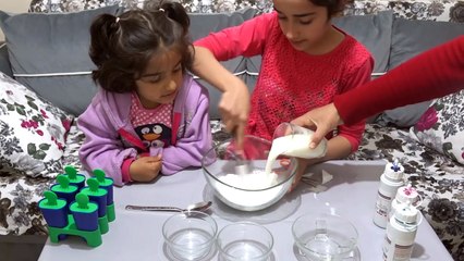 Kremadan dondurma nasıl yapılır.DIY ice cream from