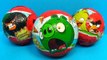 Surprise eggs ANGRY BIRDS! Unboxing 3 eggs surprise Angry Birds with toys! Surprise Collection
