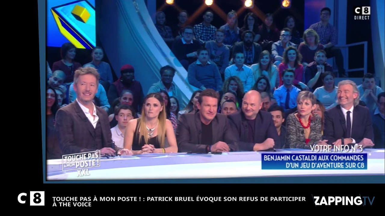 TPMP : Patrick Bruel bientôt dans The Voice ? Le chanteur répond (Vidéo)