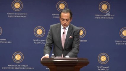 Dışişleri Bakanlığı Sözcüsü Müftüoğlu: "Güvenli Bölgeler Oluşturulması Görüşü, Türkiye'nin Başından...