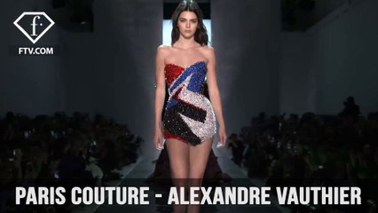 Paris Couture S/S 17 - Alexandre Vauthier Full Show | FTV.com
