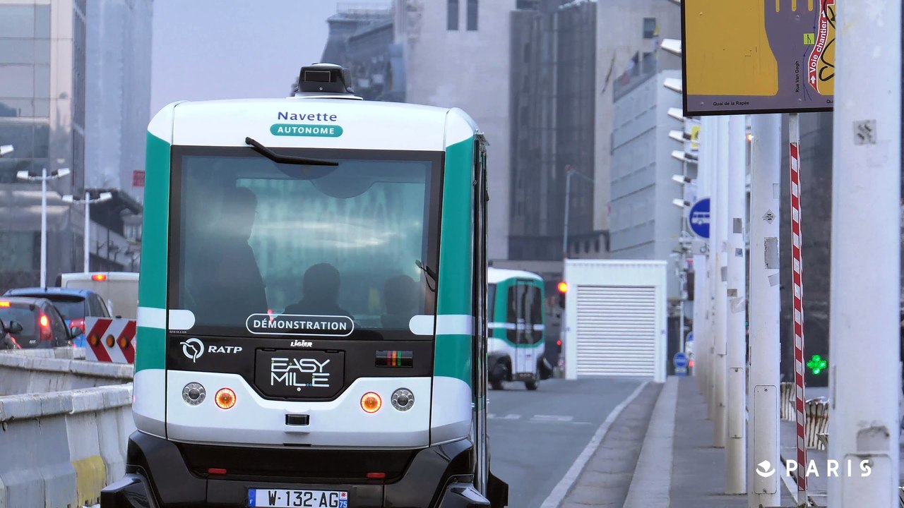 Testez la navette autonome entre Gare de Lyon et Gare d'Austerlitz
