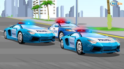 Полицейская Машинка Быстрый Патруль Мультфильмы про МАШИНКИ Развивающие видео для детей Сборник 2