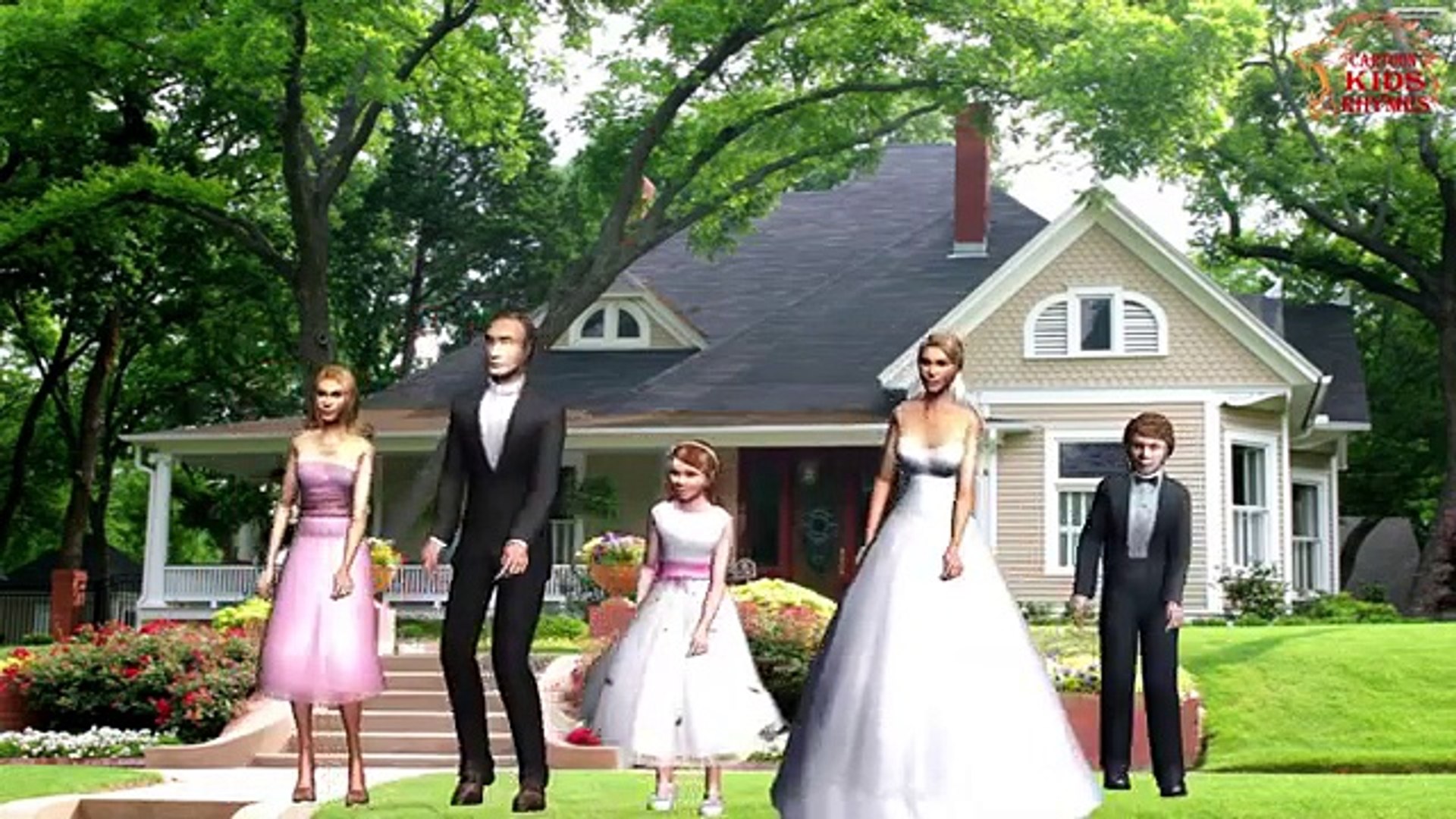 Daddy Finger Family | Finger Family For Cartoon Kids Rhymes