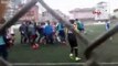 Ardeşen'de amatör futbol maçında kavga 2 yaralı
