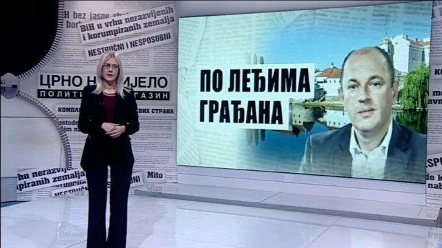 Vukan u magazinu Crno na bijelo o poskupljenju struje u Trebinju 22.1.2017.