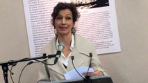 Audrey Azoulay au Festival de la BD d'Angoulême