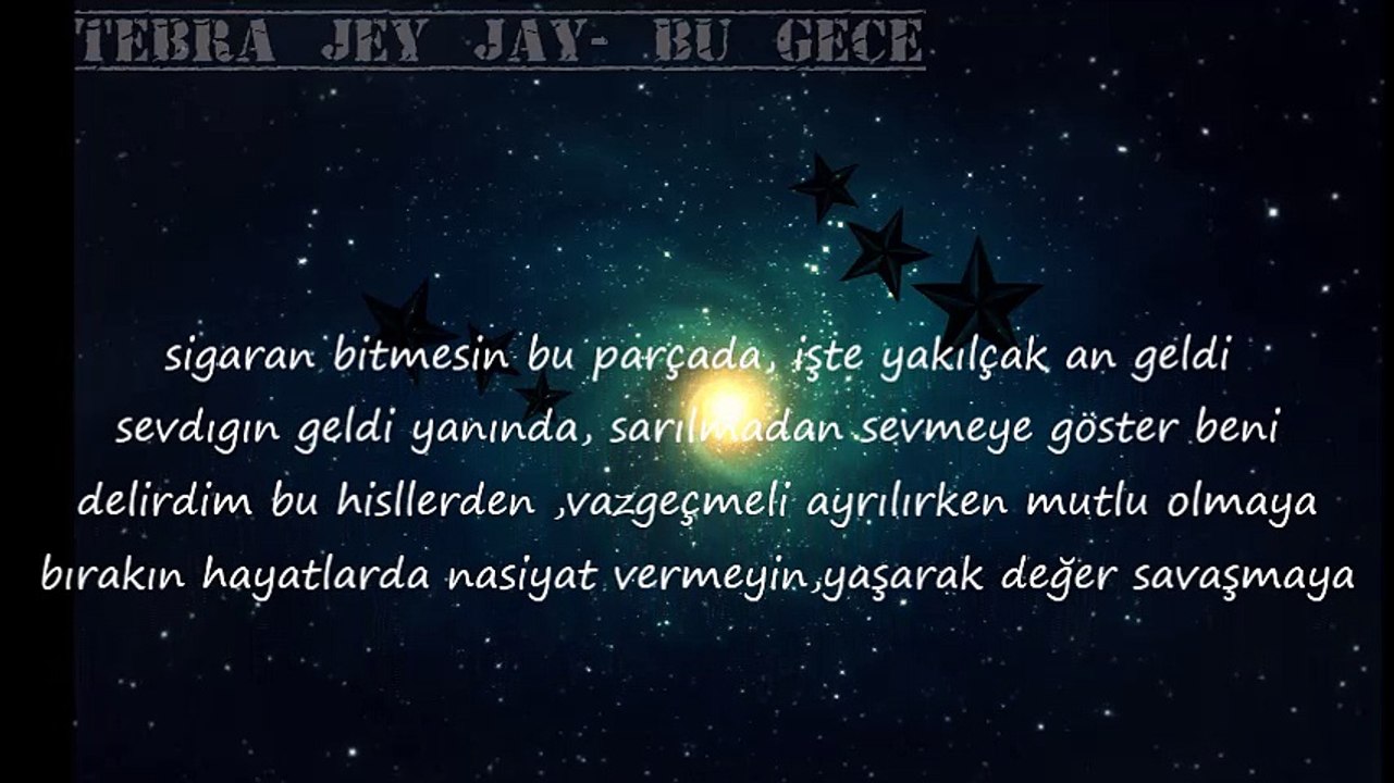 TEBRA JEY JAY-BU GECE