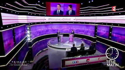 Primaire de la gauche : le débat Hamon/Valls décortiqué