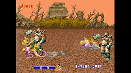 Golden Axe (Arcade) - Gameplay #01