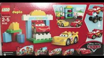 Cars 2 Duplo Lego Race Day Set Jeff Gorvette Lightning McQueen Lego 6133 Disney Pixar Cars