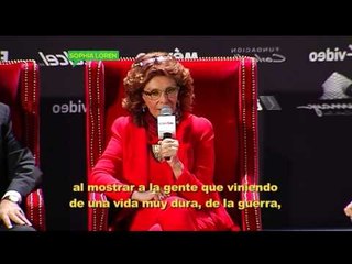 Sophia Loren celebra cumpleaños en México