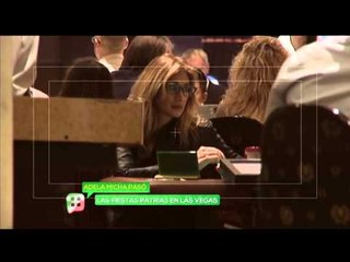 Adela Micha pasó las fiestas patrias en las Vegas