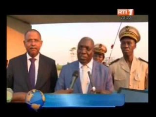 Les ministres Achi et Koffi visitent des travaux de l'autoroute du Nord avant sa livraison par le Pr