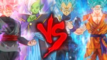 Goku e Vegeta VS. Zamasu e Goku Black | Combate de Rimas