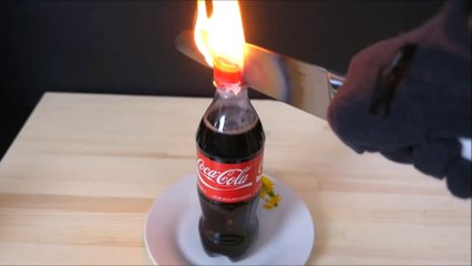 EXPERIMENT HOT Glowing 1000 degree KNIFE VS OBJECTS