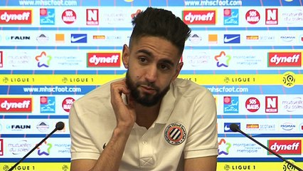 Ryad Boudebouz avant OM vs MHSC (22ème journée L1)