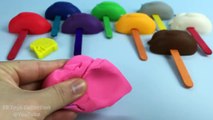 Играй и учись Цвета с Playdough Ducks Lollipops Fun для детей с PJ Маски Elephant Lion Пресс-формы