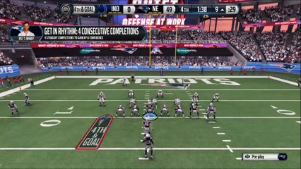 TD Blount vs Indianapolis Madden NFL 16