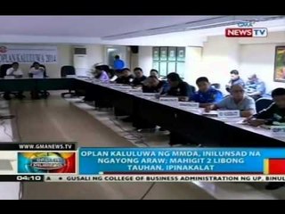 BP: Oplan kaluluwa ng MMDA, inilunsad na ngayong araw