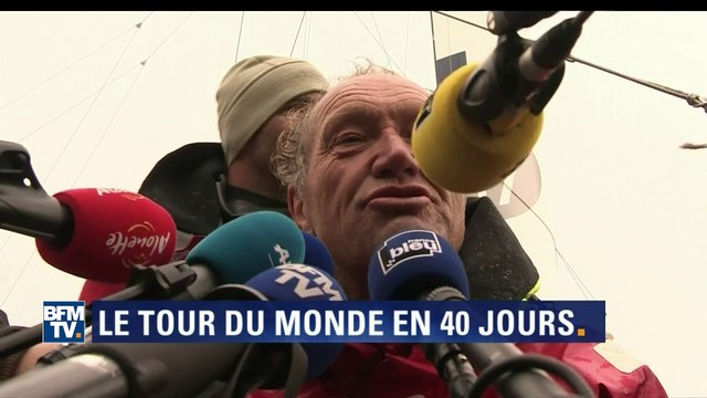 Francis Joyon se compare à l'abruti du Tour du monde en 80 jours de Jules Verne